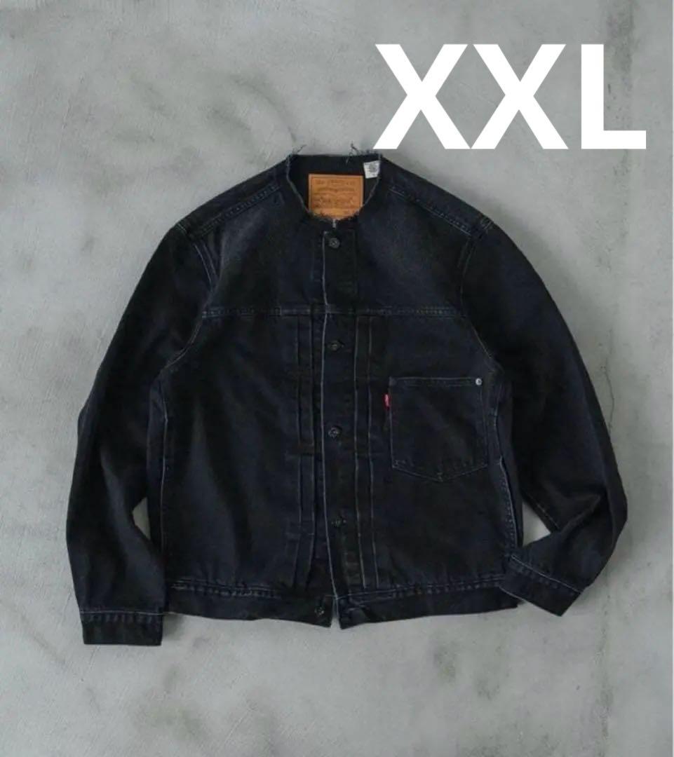 EDIFICE Levi's 別注デニムジャケット'COLLARLESS'