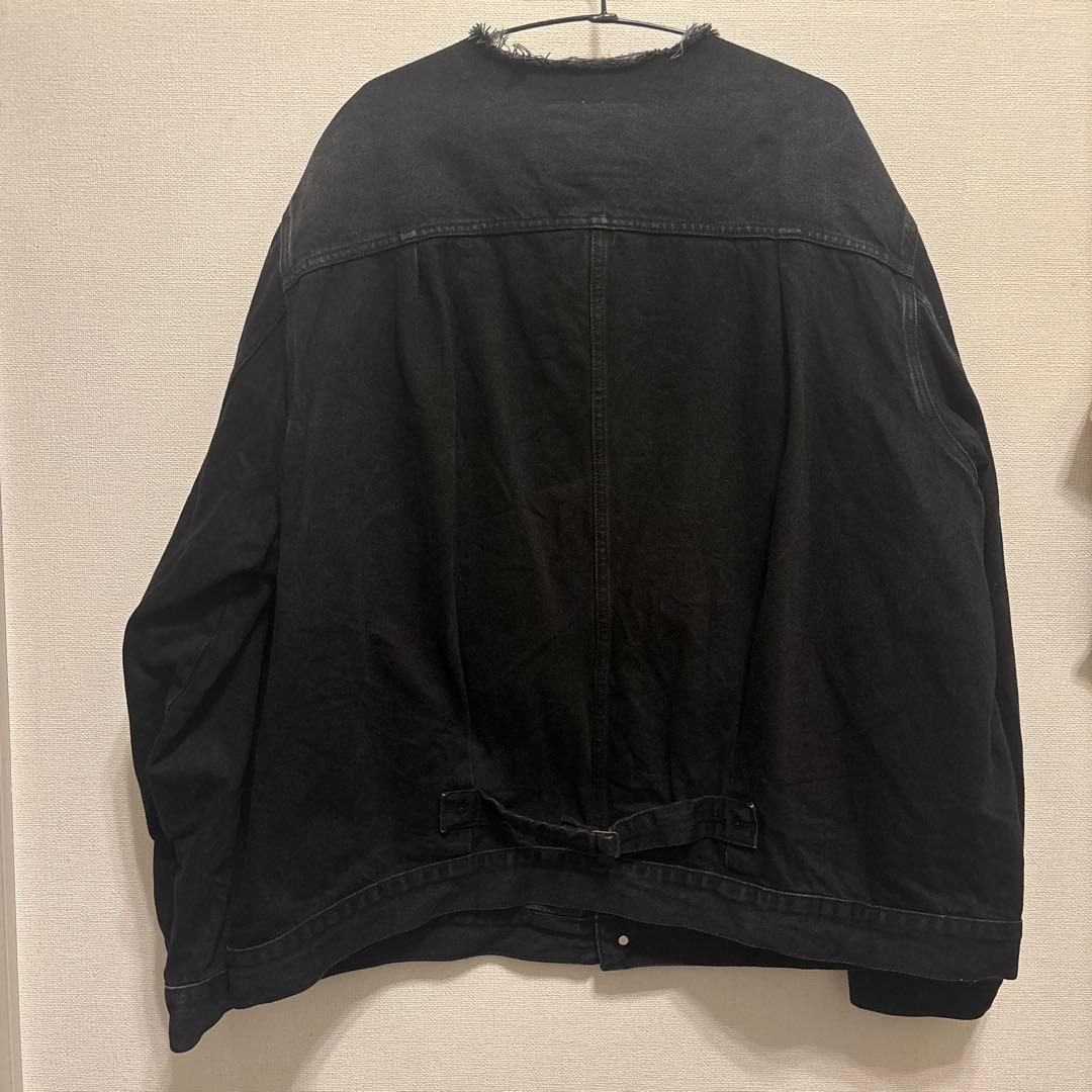 EDIFICE Levi's 別注デニムジャケット'COLLARLESS'