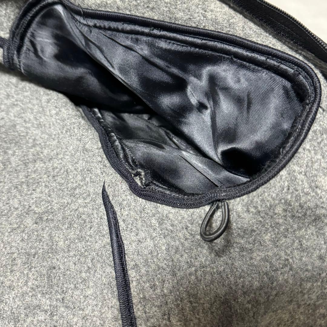 美品BrooksBrothersダッフルコートM黒イングランド製ウール