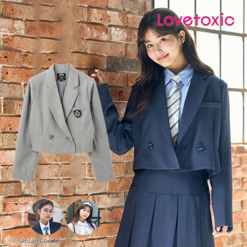 ラブトキシック【卒服】セレモニー　ボレロジャケット、プリーツスカート