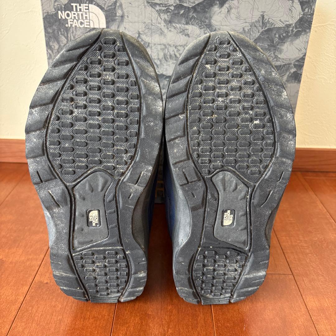 美品ノースフェイスTHE NORTH FACEヌプシ ブーツ24cm防寒ネイビー
