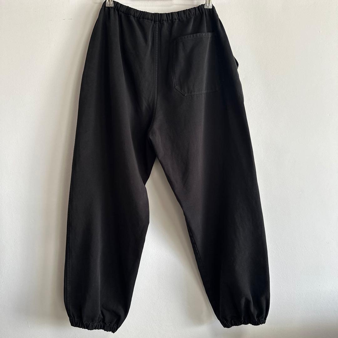 美品 COMOLI 24AW 製品染 ジャケット&パンツ サイズ1 ブラック