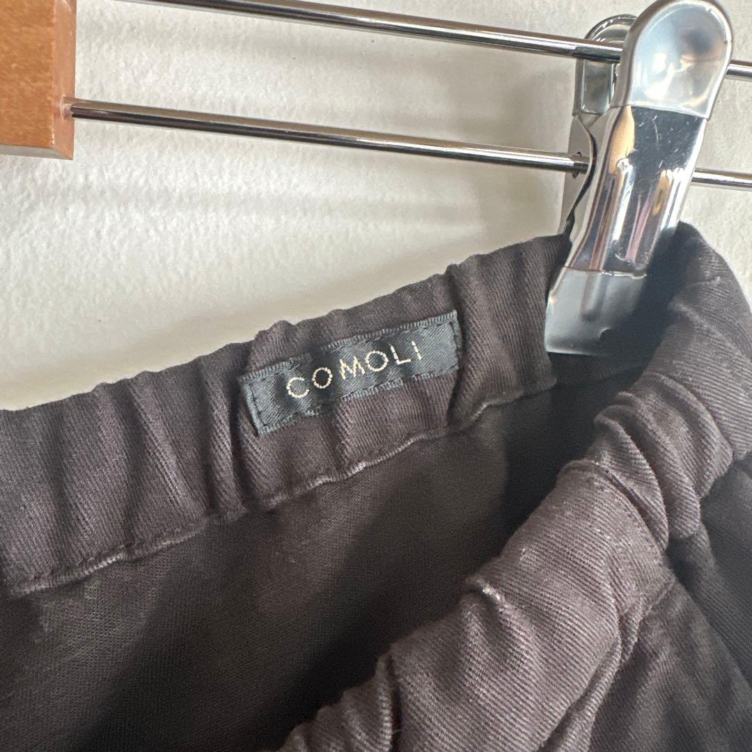 美品 COMOLI 24AW 製品染 ジャケット&パンツ サイズ1 ブラック