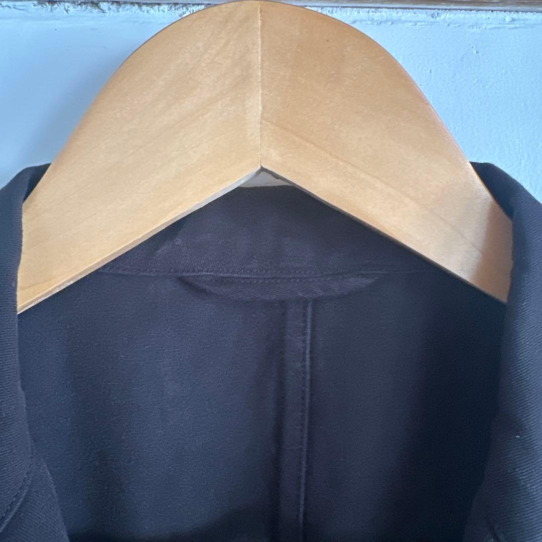 美品 COMOLI 24AW 製品染 ジャケット&パンツ サイズ1 ブラック