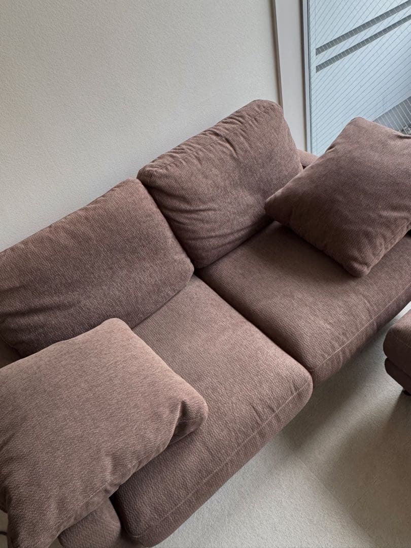 BECK【現地引渡し】Francfranc ソファ、オットマン