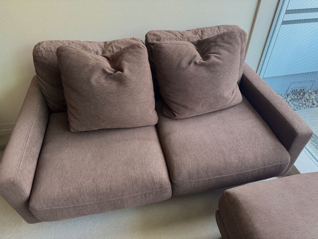 BECK【現地引渡し】Francfranc ソファ、オットマン