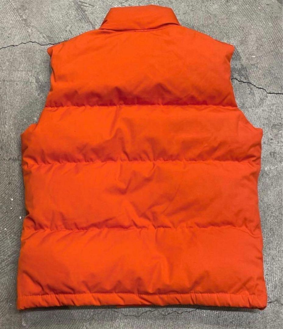 美品　70s USA製　70sノースフェイス 茶タグ ダウンベスト S