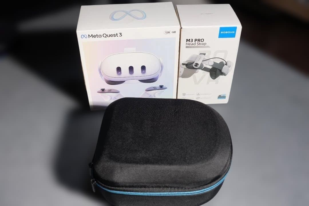  Quest 3 本体 + BoBoVR M3 Pro+ ケース セット