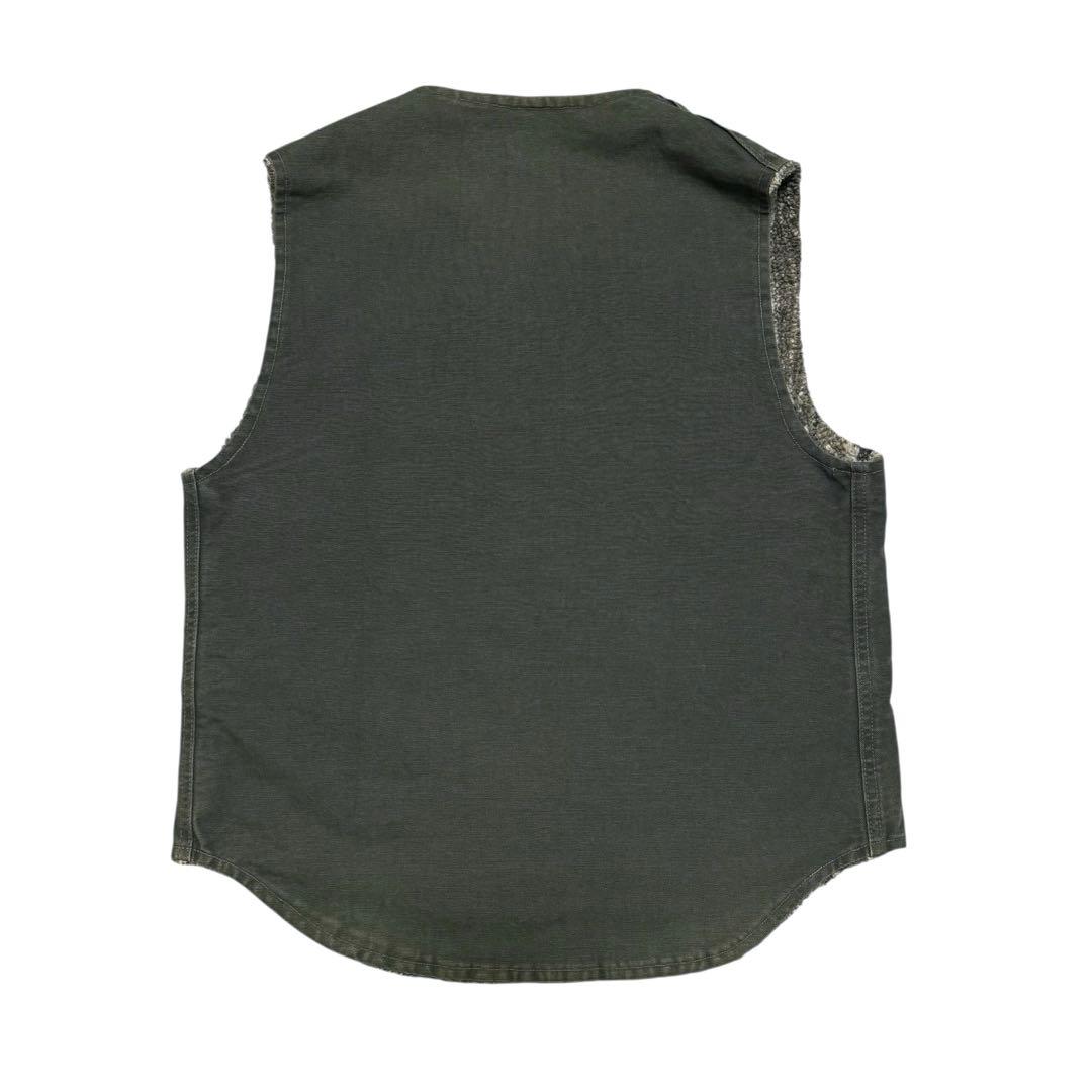 希少 90s Carhartt サウスウエスト ネイティブ ボア ダック ベスト