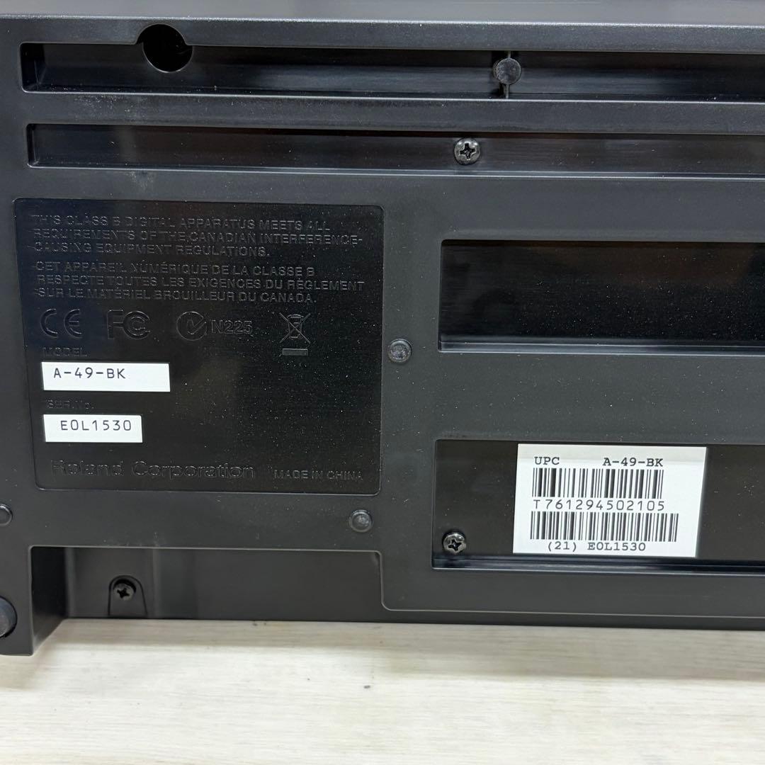 Roland ローランド 49鍵盤 USB MIDIキーボード A-49 ③