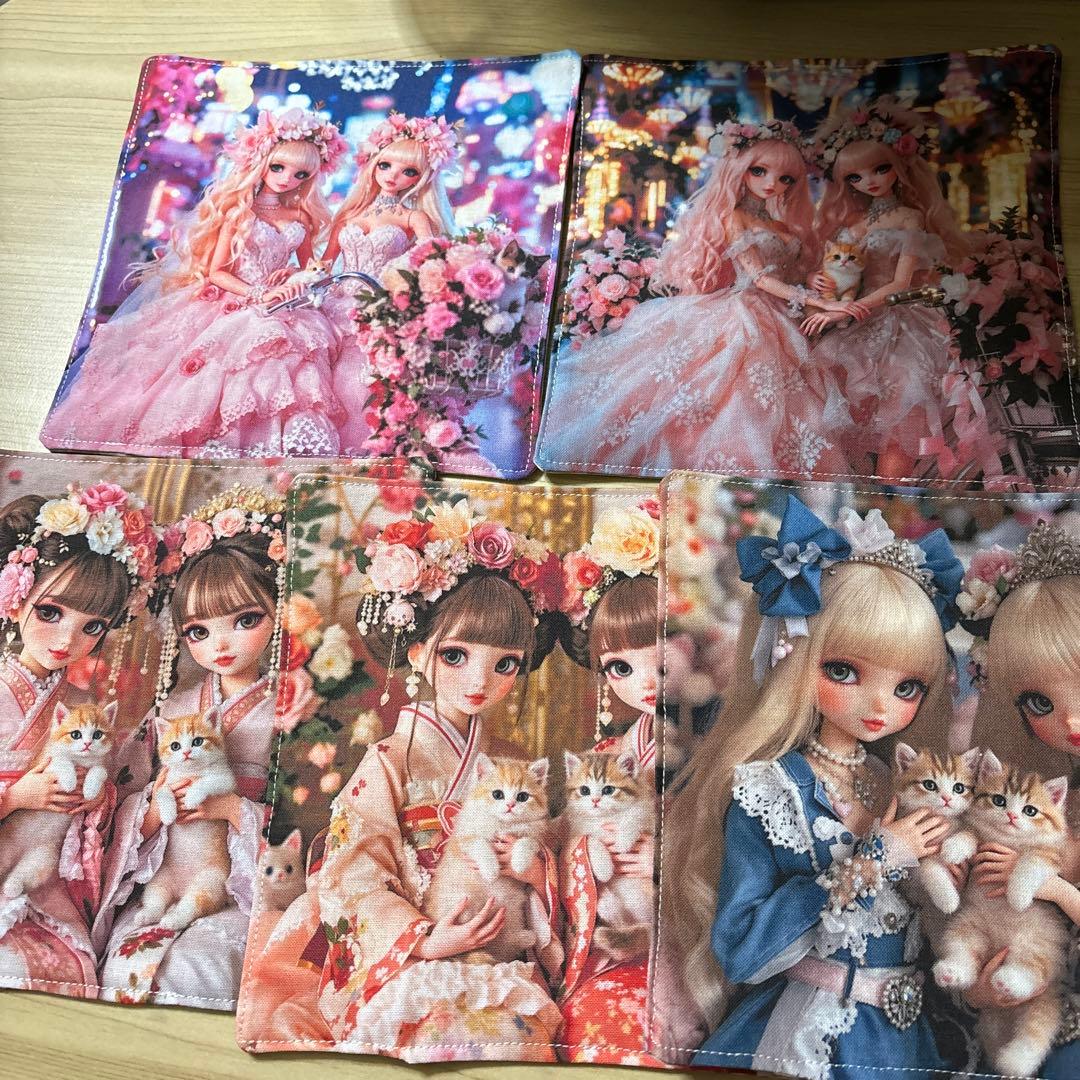 ハンドメイドハンカチ　cancan様確認用