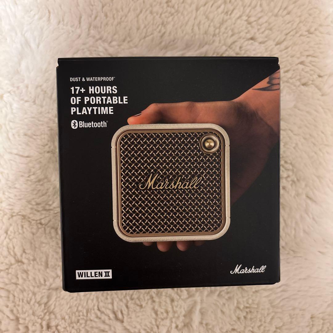 ポータブルプレーヤー Marshall Willen II Bluetooth Speaker