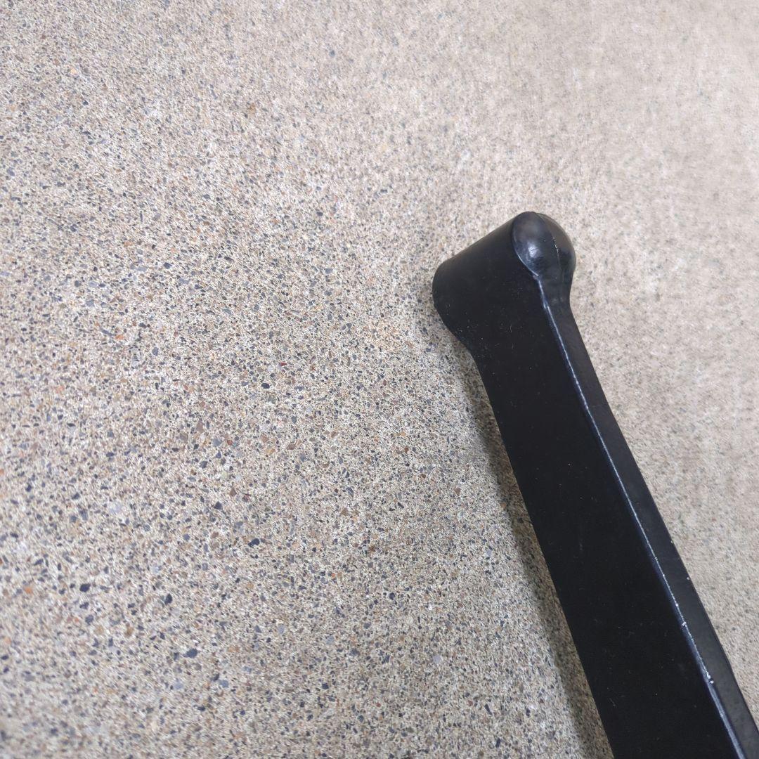 木製天板テーブル2台セット　店舗　カフェ　家具