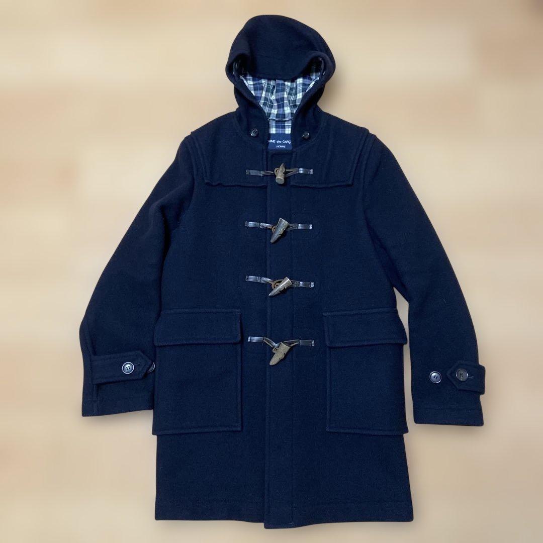 COMME des GARÇONS HOMME ダッフルコート S ネイビー