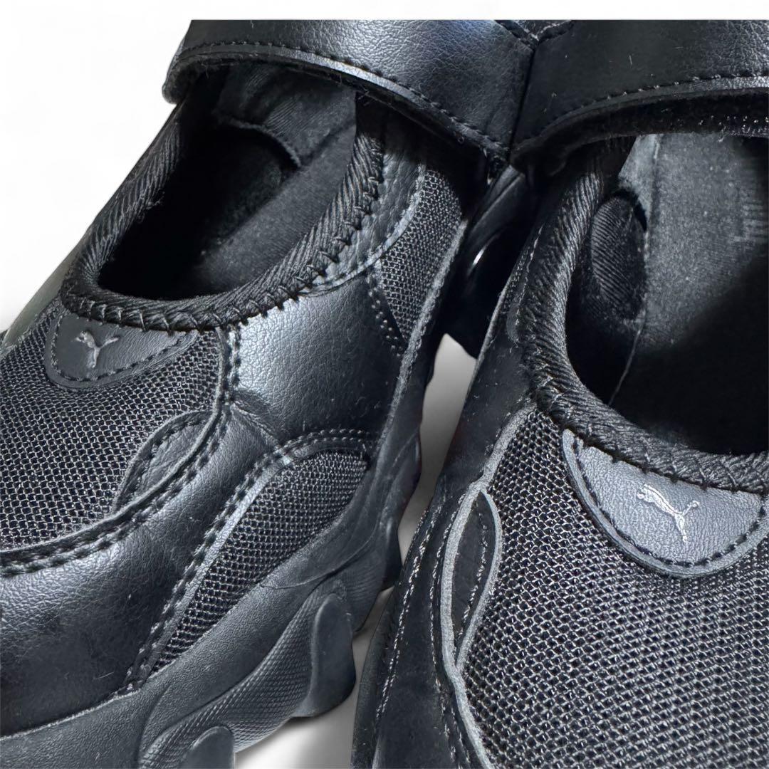 美品✨ PUMA パルサーウェッジ サンダル メリージェーン ブラック 23.5