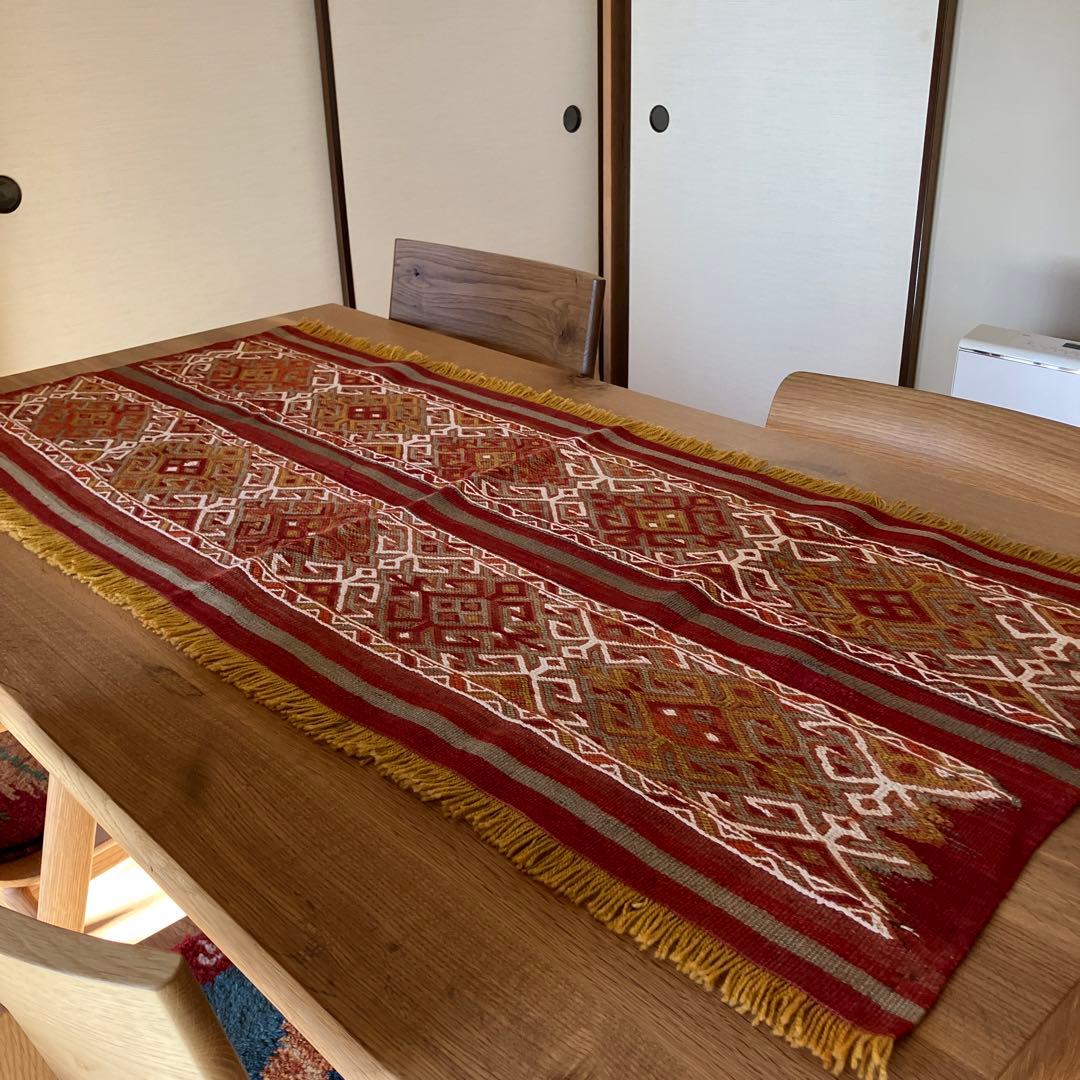 お値下げ！とても細かい見事な手仕事、トルコオールドキリムジジム