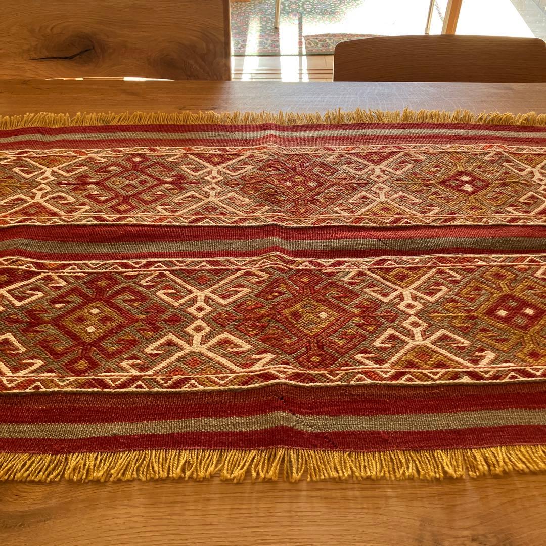 お値下げ！とても細かい見事な手仕事、トルコオールドキリムジジム