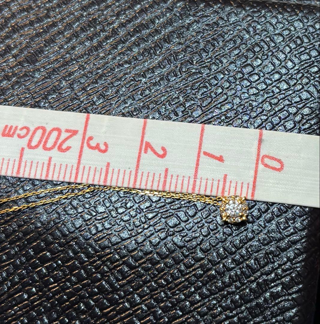 ヴァンドーム青山　ダイヤネックレス　K18