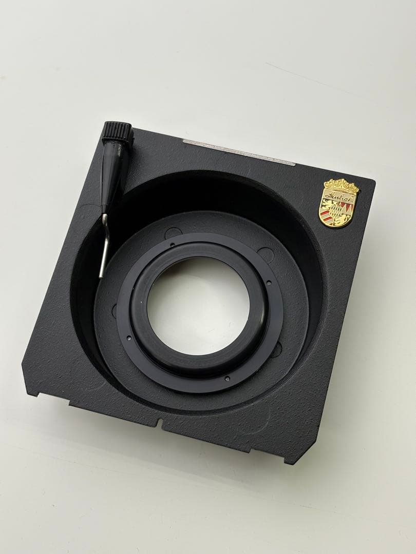 フィルムカメラ Linhof 4x5 recessed Lens board copal 0