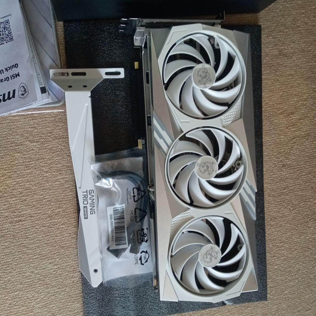グラフィックボード・グラボ・ビデオカード MSI GeForce RTX 4070 Ti Gaming X Trio