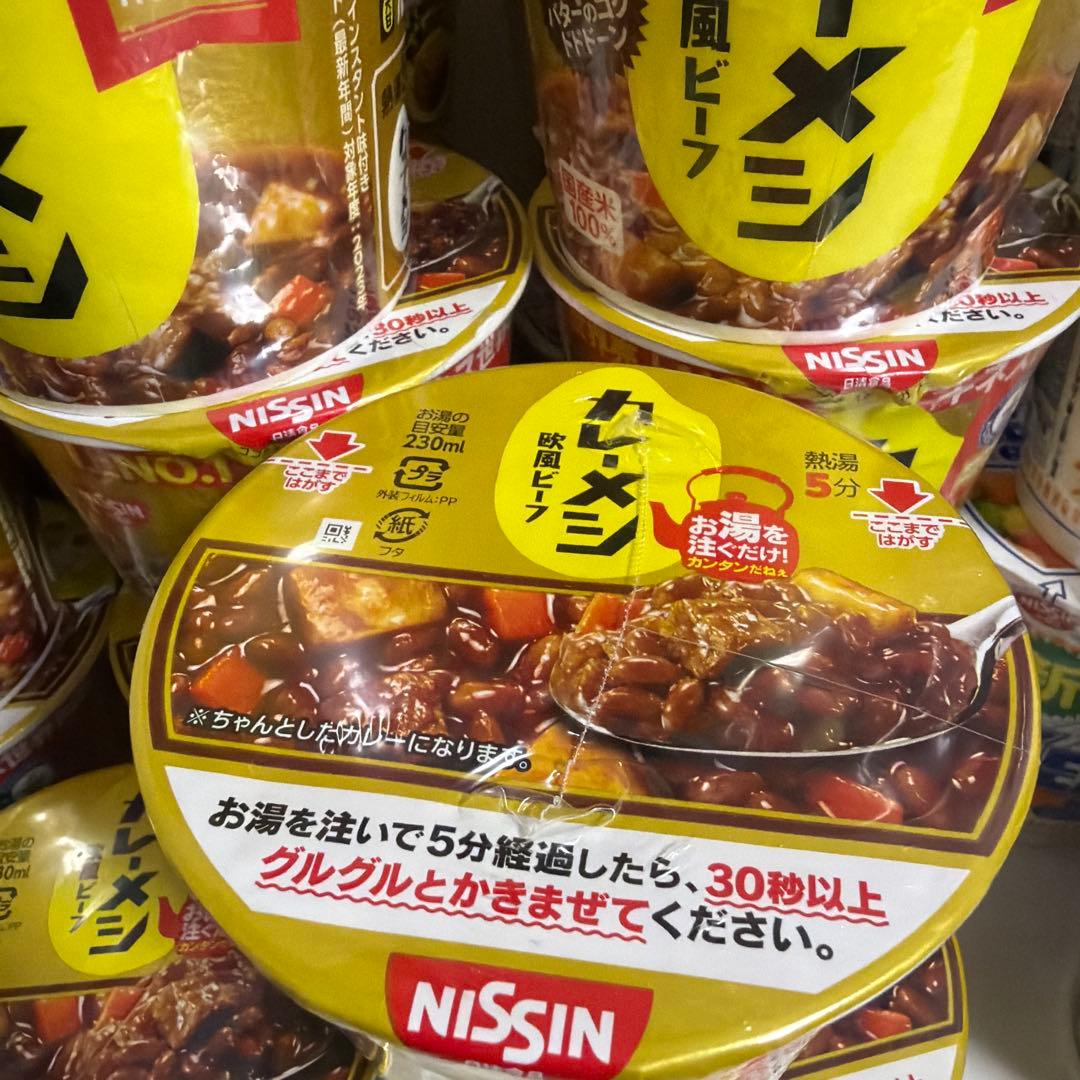 【レア】アパ社長 カレーメシ,カップヌードルBIG,ぶっ込み飯 51個新品未開封