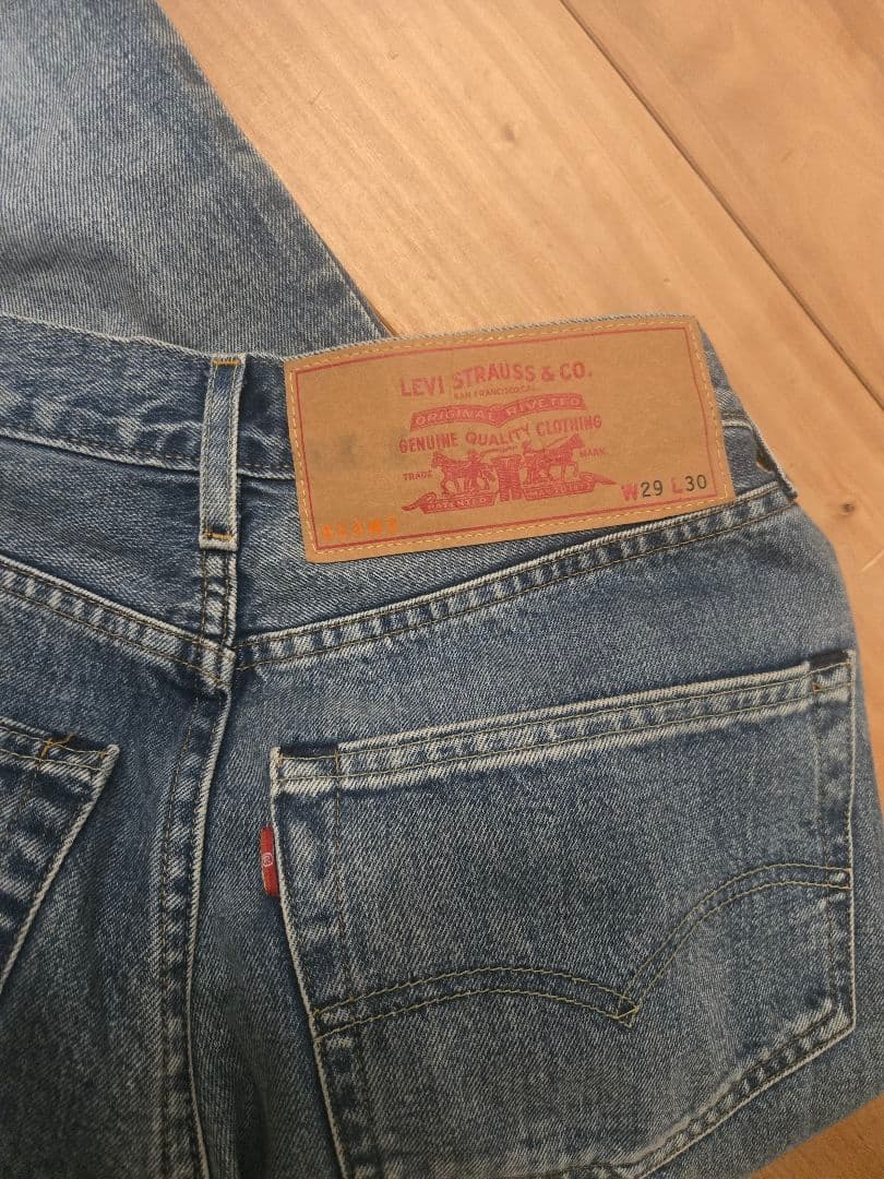 LEVI’S BEAMS SUPER WIDE JEANS W29 別注