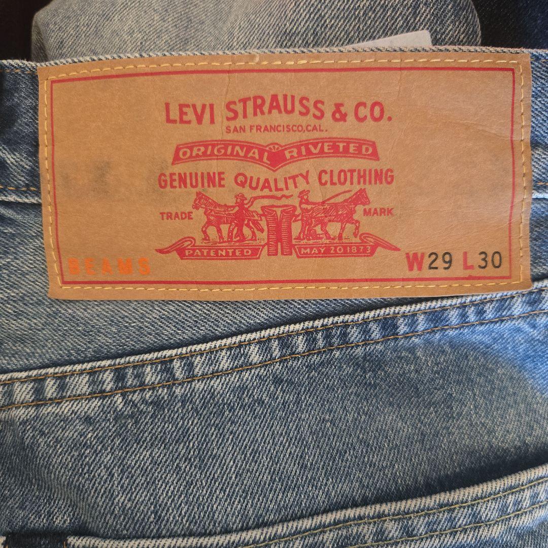 LEVI’S BEAMS SUPER WIDE JEANS W29 別注