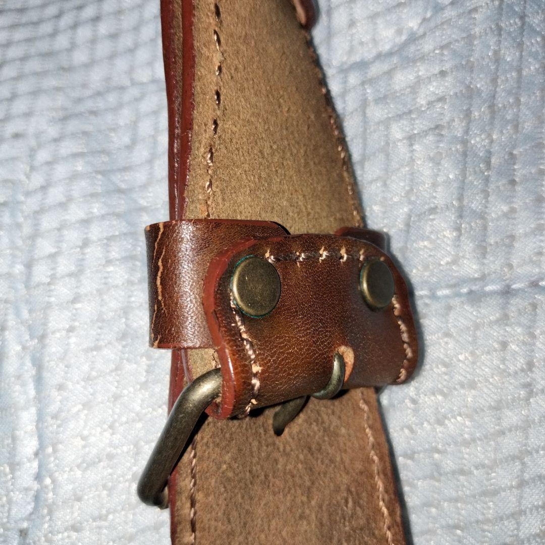 本革ショルダーバッグ ヴィンテージ