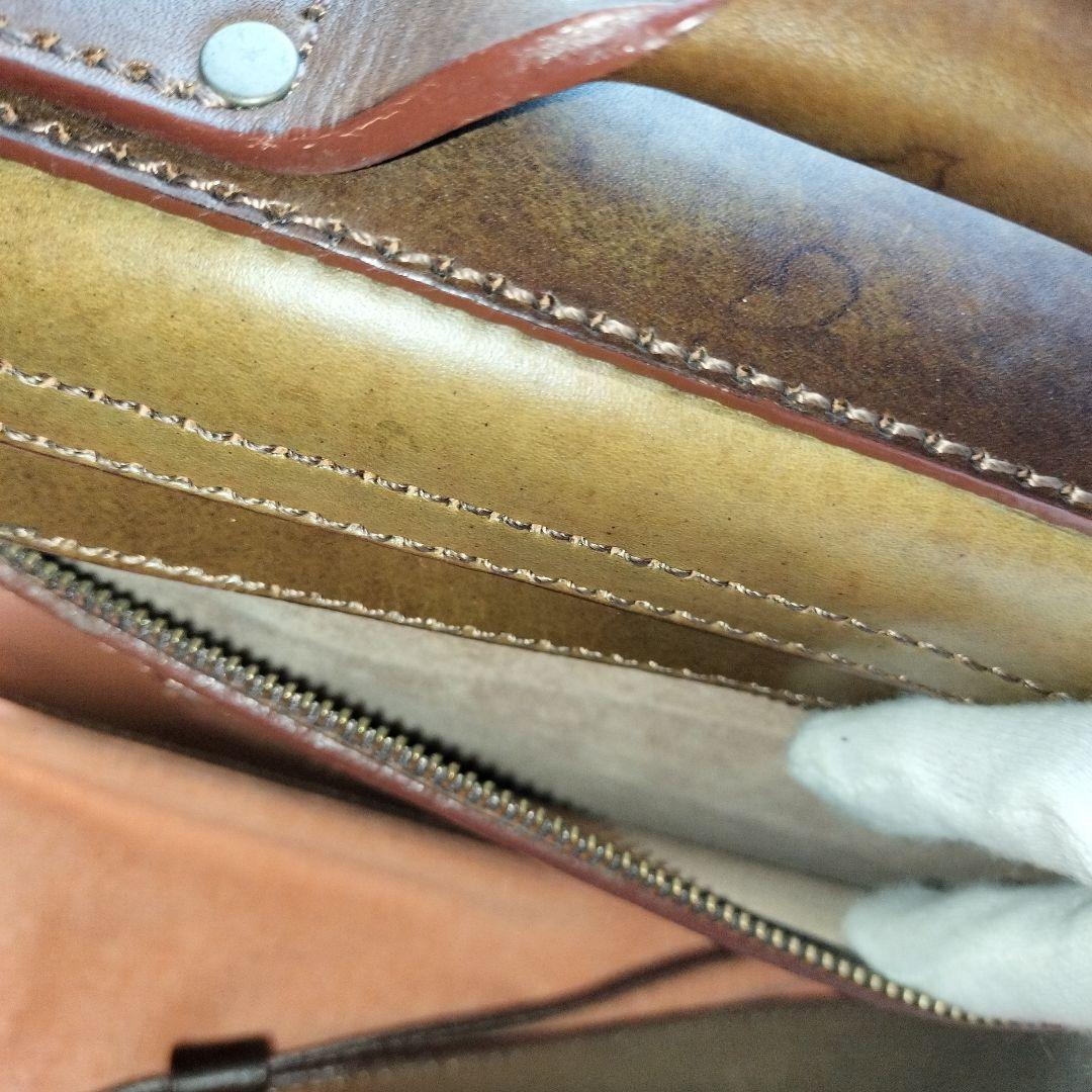 本革ショルダーバッグ ヴィンテージ