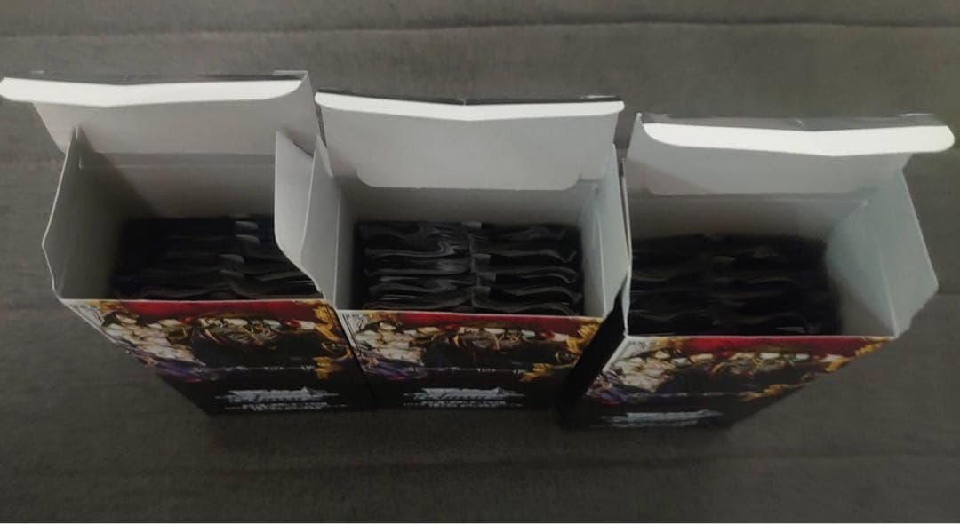 ヴァイスシュヴァルツ オーバーロード原作 開封済み3BOX