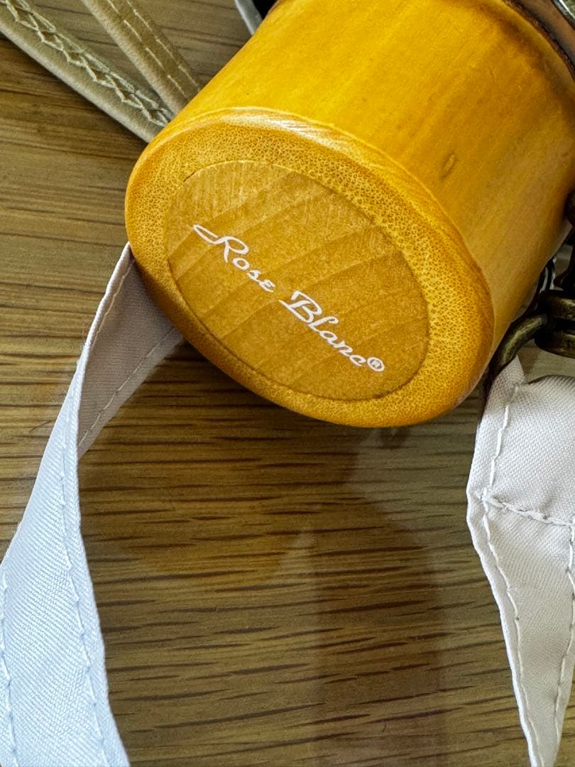 Rose Blanc 折りたたみ傘 雨晴兼用 ピンク×ベージュ