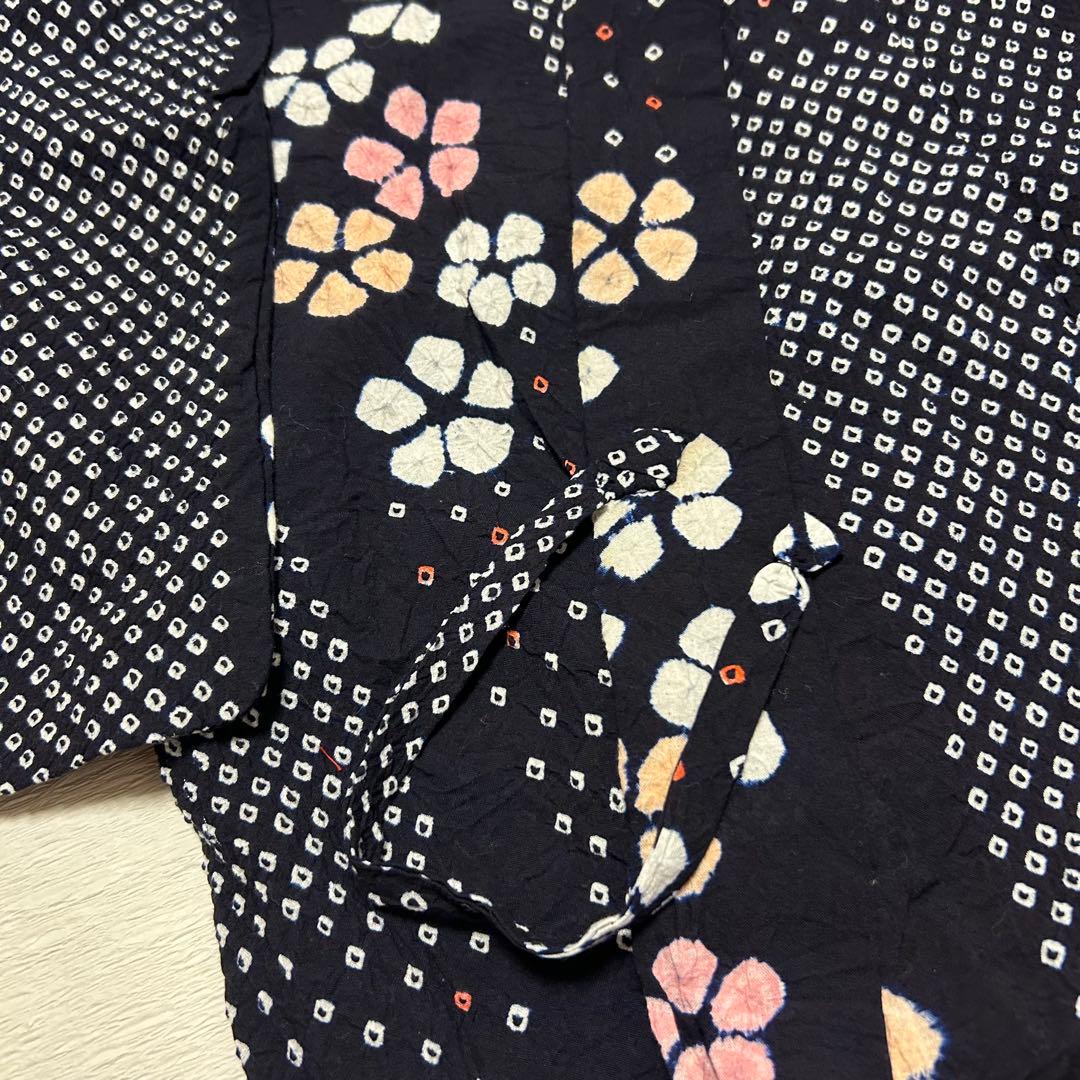 【浴衣】有松絞り二部式70301