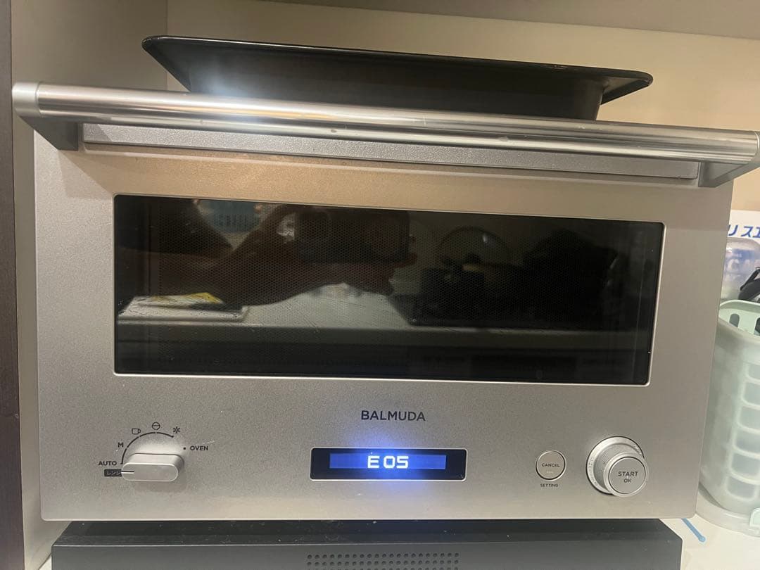 バルミューダ オーブンレンジ エラーE05 ジャンク品