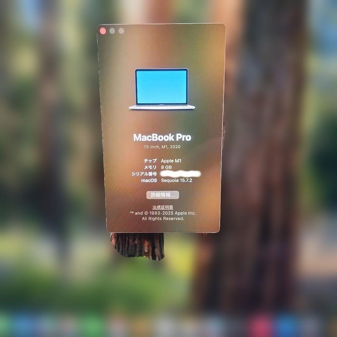 2020年 MacBook Pro M1 13inch