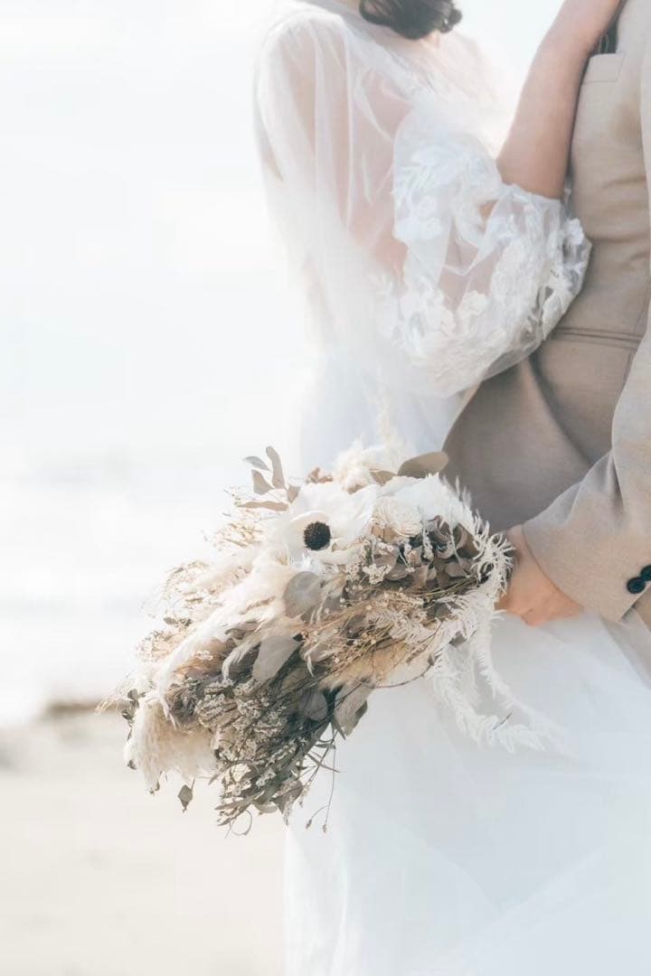 【値下げ】ドレセル　No.3176 長袖ウェディングドレス　刺繍