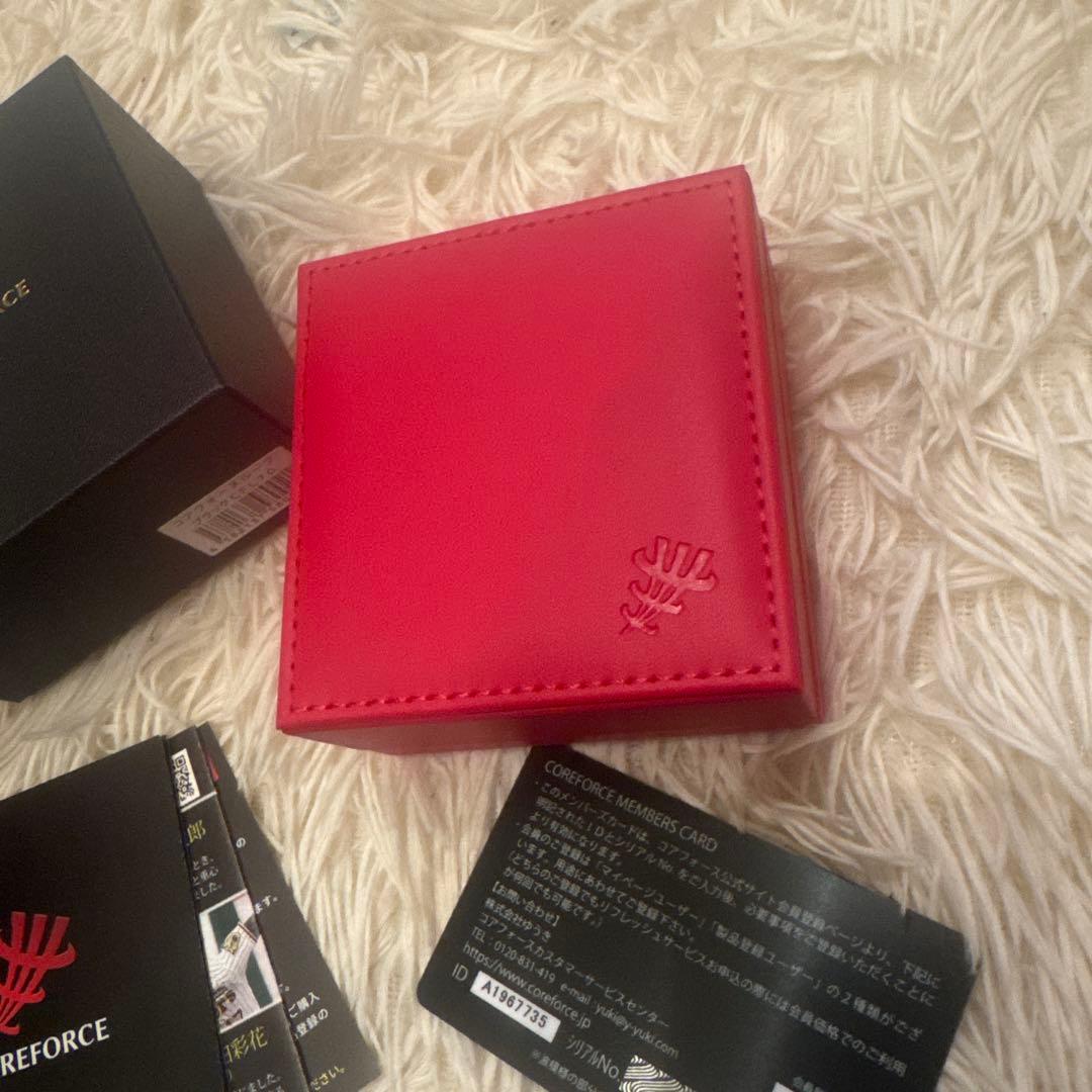 COREFORCE ブラックビーズブレスレット70 新品