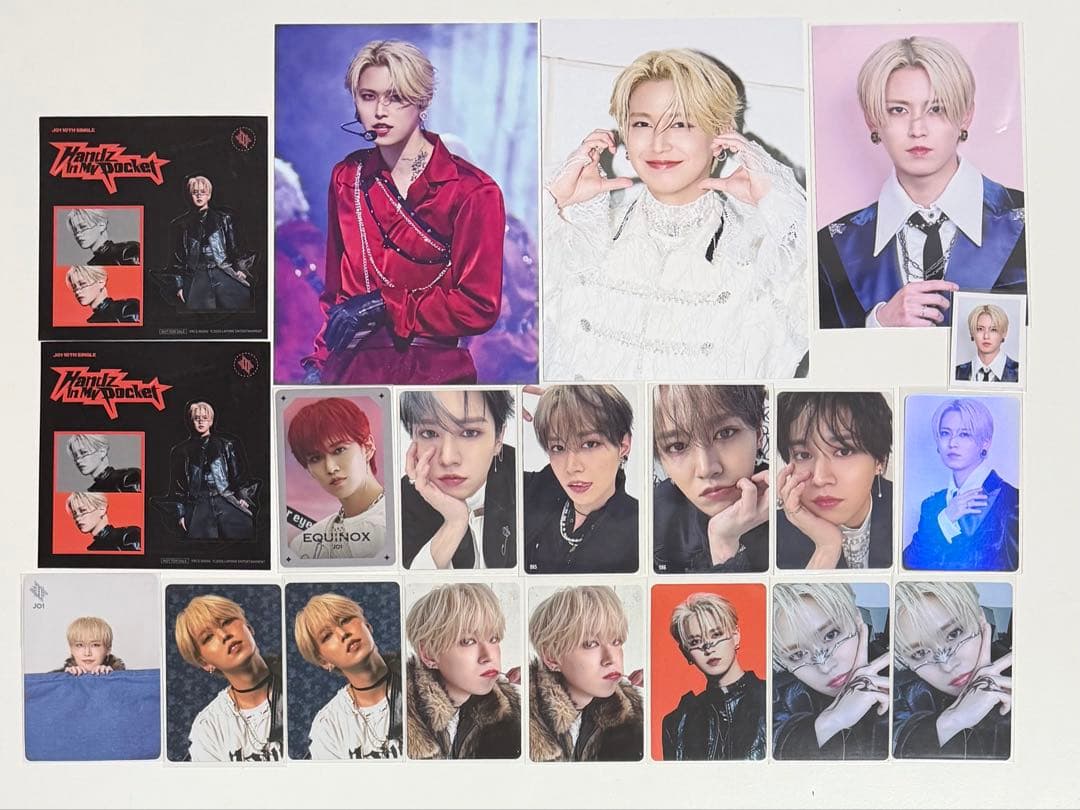 JO1 まとめ売り トレカ ステッカー JOCHUM 146点