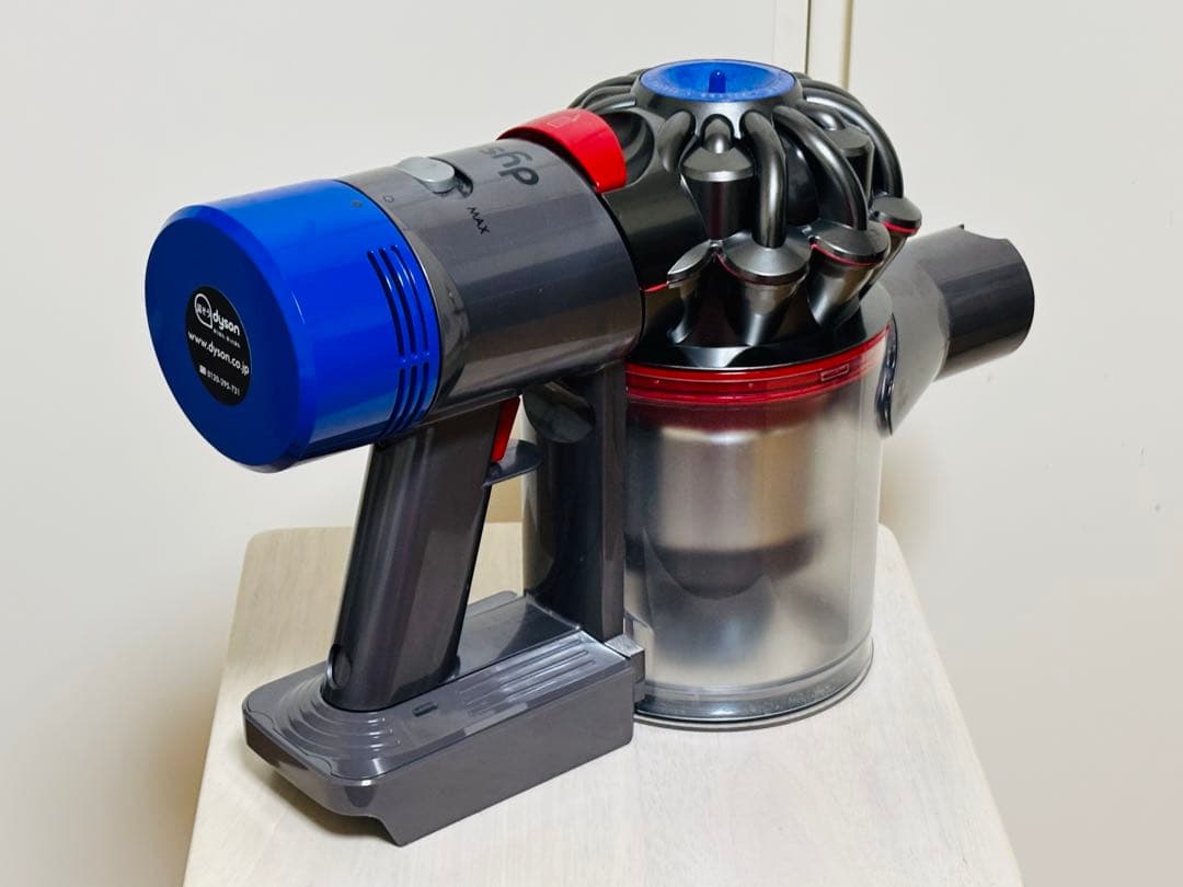 【完全分解洗浄品】ダイソン SV11 マキタ18Vバッテリー仕様 ノズル3個付