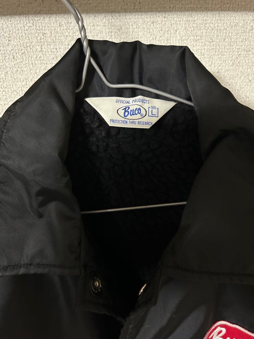 Buco Acrylic Lined Coach Jacket L ブラック