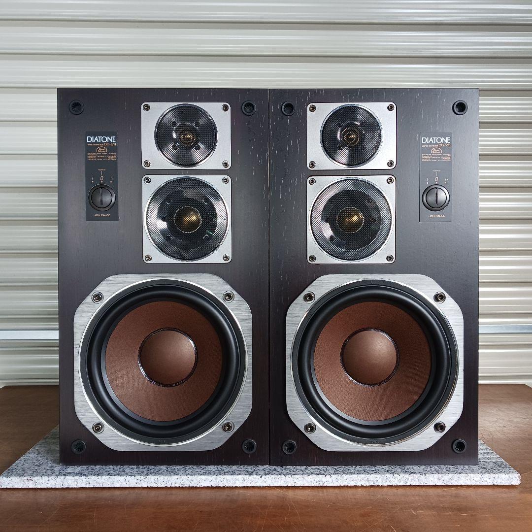 DIATONE/ダイヤトーン　DS-211　ペア　エッジ張り替え品