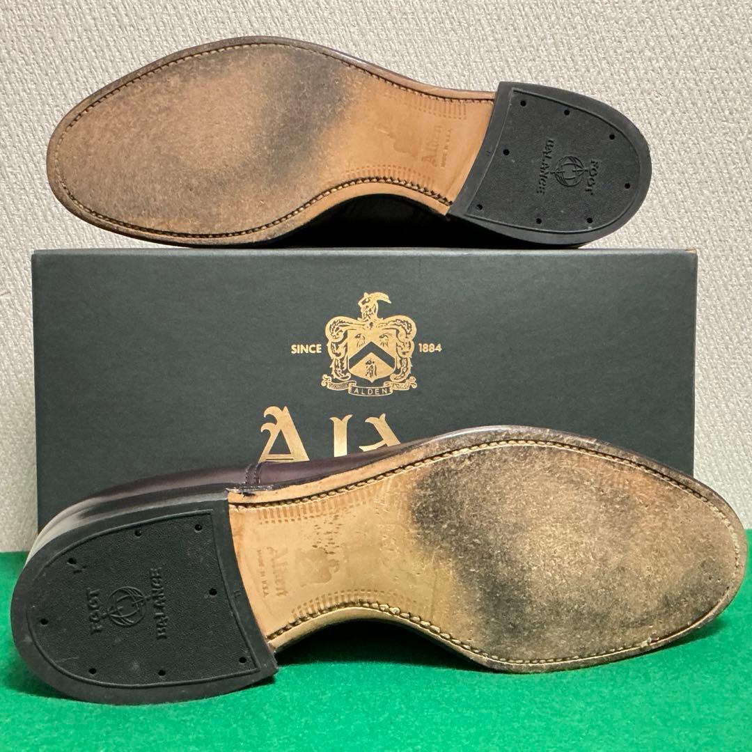 コードバン オールデン Vチップ ビームス別注 54322 8インチ