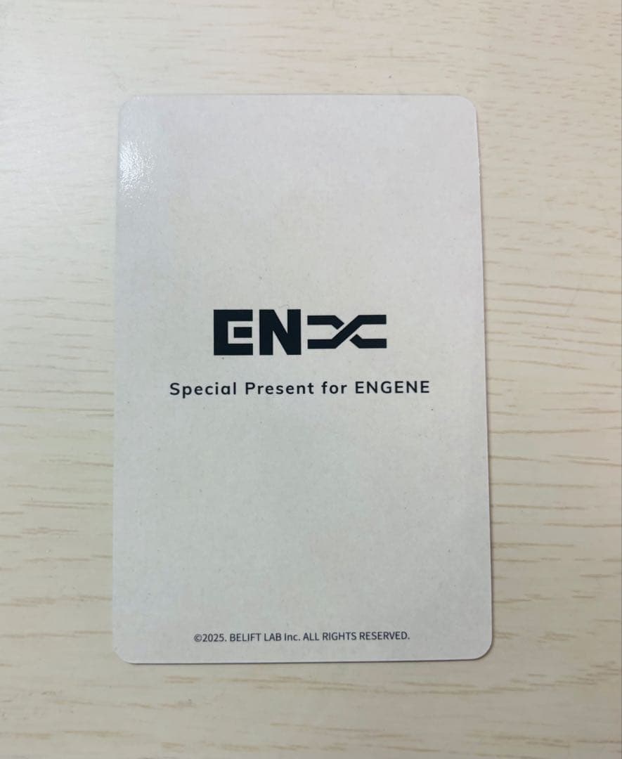 【本日限定価格】 ENHYPEN ジェイク アンケートトレカ 2025