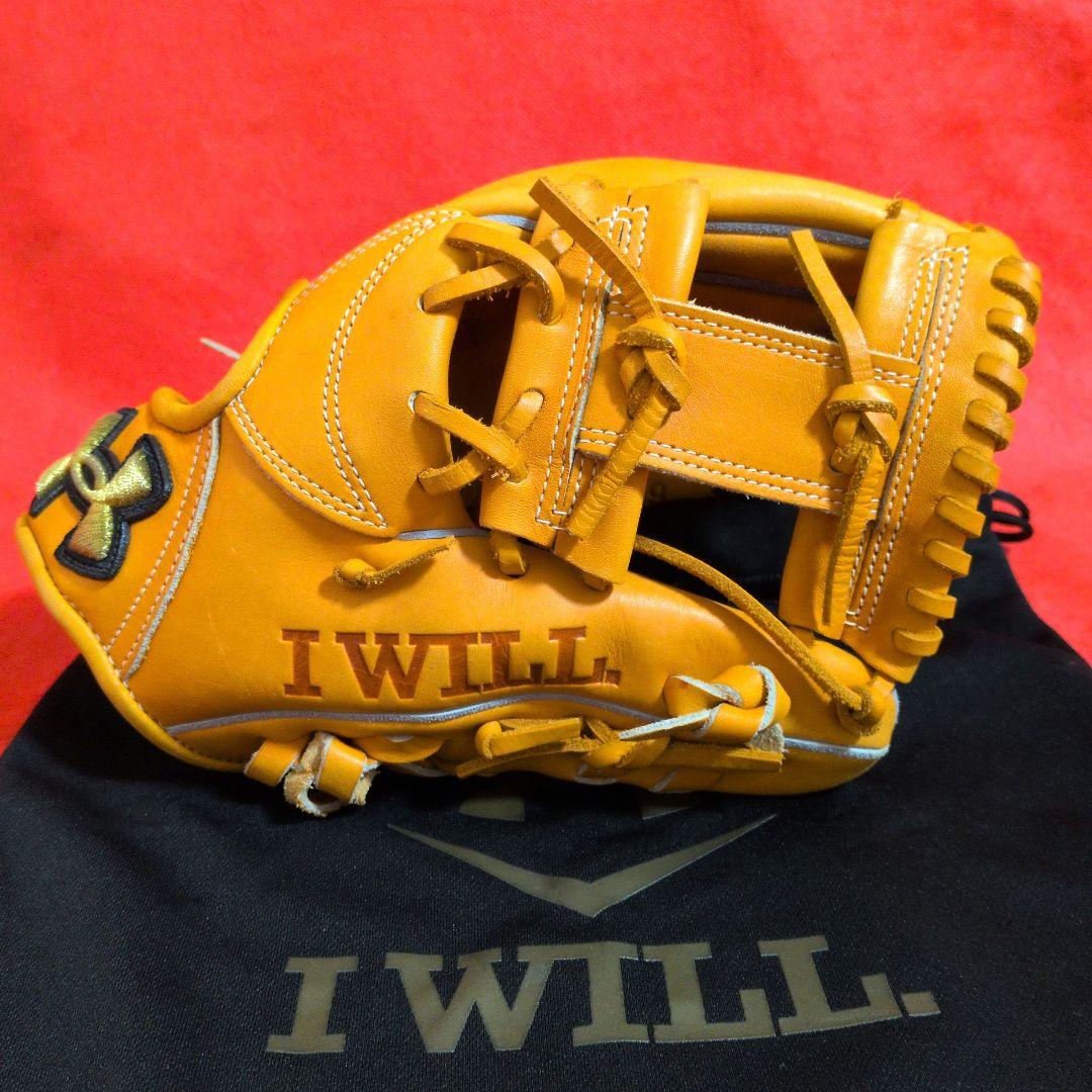 【良品】UNDER ARMOUR★IWILL★QBB0249／軟式グラブ／内野手