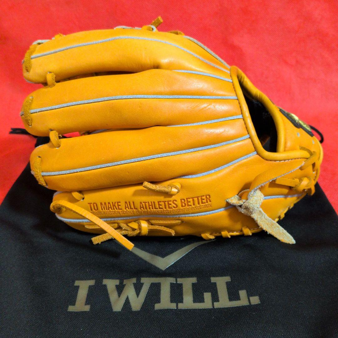 【良品】UNDER ARMOUR★IWILL★QBB0249／軟式グラブ／内野手