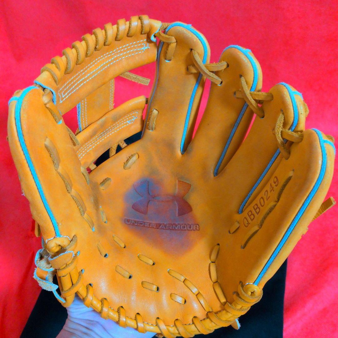 【良品】UNDER ARMOUR★IWILL★QBB0249／軟式グラブ／内野手