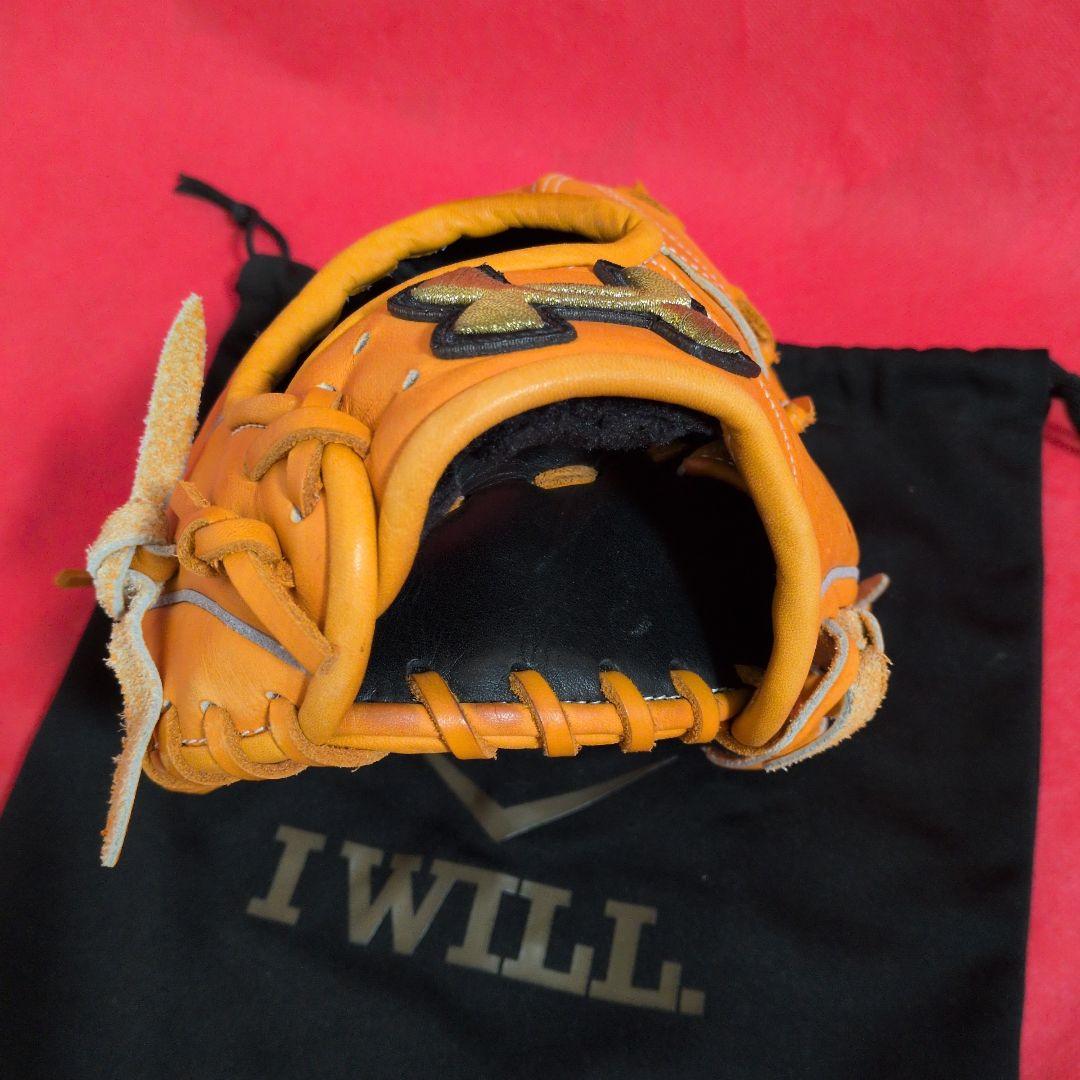 【良品】UNDER ARMOUR★IWILL★QBB0249／軟式グラブ／内野手