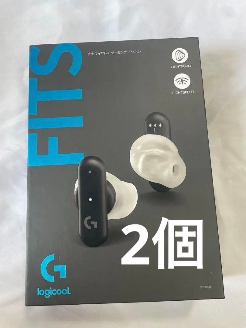 新品 logicool ロジクール FITS GHS-FITS BK 2個