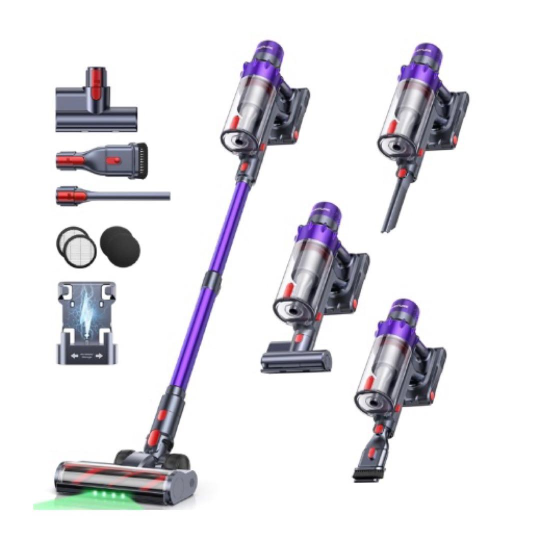 SMOTURE 掃除機 コードレス 最新モデル 強力吸引力 布団クリーナー