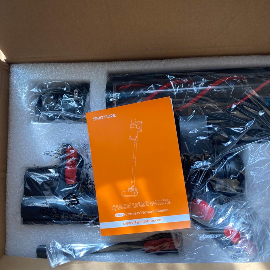 SMOTURE 掃除機 コードレス 最新モデル 強力吸引力 布団クリーナー