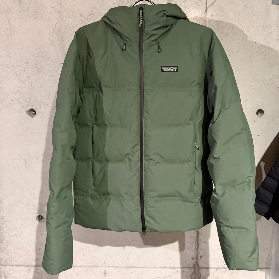 24/25秋冬 パタゴニア ジャクソングレイシャージャケット 防水 ダウン S